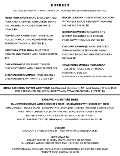 MENU – Charcoal House Tavern